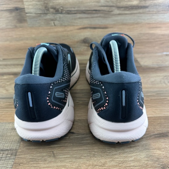 Brooks Ghost 14 Women Sz 11B  Running Shoes Black Peach Athletic Sneakers Gym - Picture 5 of 16